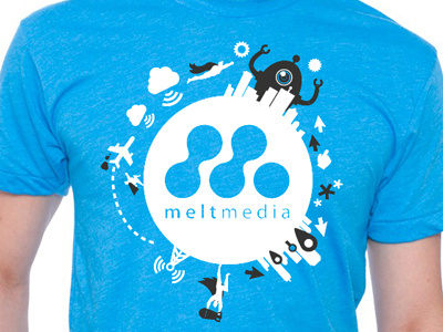 Melt Shirt illustration meltmedia t shirt