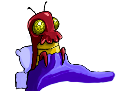 Gah! Bed Bug bugs illustration