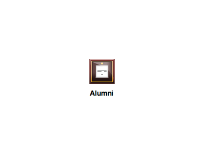 Alumni icons mobile