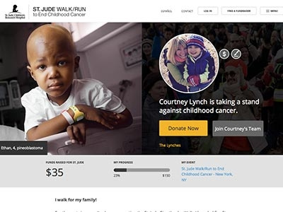 St. Jude Walk Fundraising Page