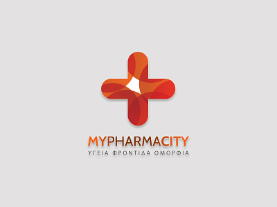 MYPHARMACITY Logo branding design icon illustration logo media something typography vector