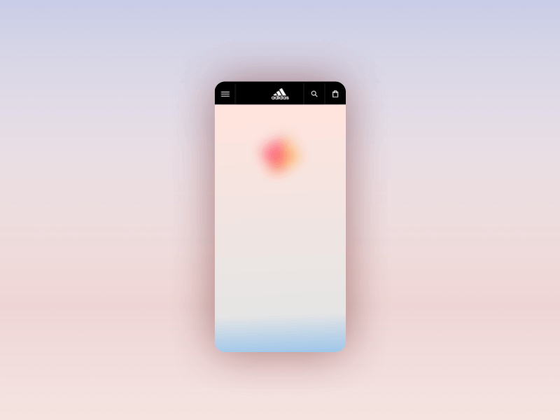adidas finder tool revisit abstract adidas clean emotion finder finder tool mobile ui product design simplicity