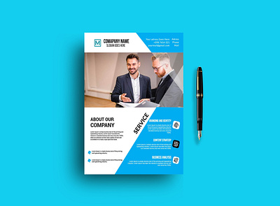 Corporate Flyer Template Design a4 flyer a4 size agency branding brand design brand identity branding branding design business business flyer design designs flyer flyer design flyer template flyers graphicdesign illustration stationery