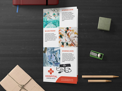 Medical Dl Flyer Design brand design brand identity branding branding design business design designs dl flyer dl flyer design graphicdesign rack rack card stationery