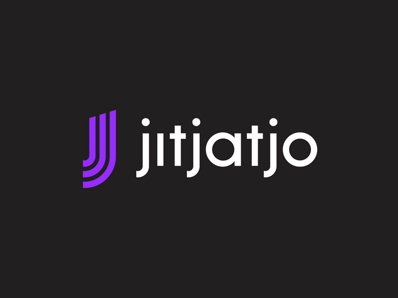 Jitjatjo logo animation design graphicdesign logo logo design logotype type