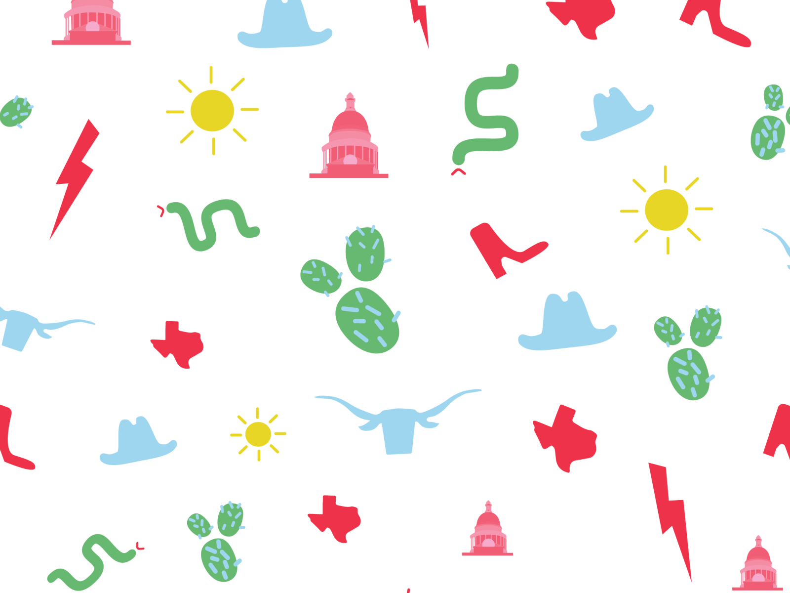 Texas Pattern by Michelle Tamir on Dribbble