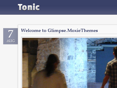 Tonic blog theme tonic ui wordpress wp