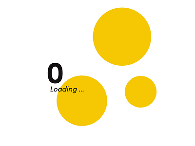 Counter animation after effects animated counter circles color counter design interface interfacedesign loading site minimal motion motion design motiongraphics preloader preloader motion ui ui ux uidesign yellow