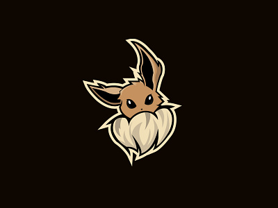 Eevee Pokémon Mascot design icon illustration illustrator logo pixelart pokémon vector