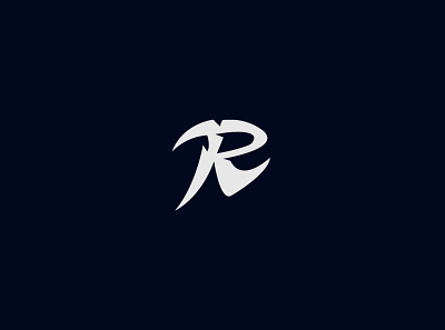Razor R branding design icon illustration letter lettering logo typography vector
