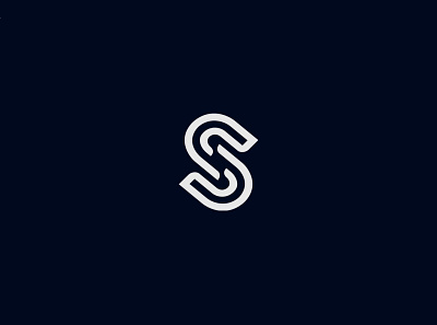S Bold Icon branding design icon letter lettering logo typography vector