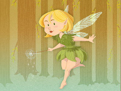 Fairy Sophia character children illustration