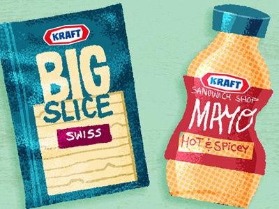 Kraft Cheese & Mayo illustration