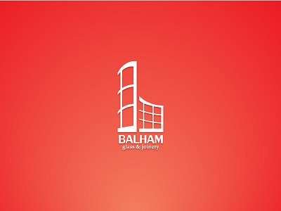 Balham Glass Logo identity design logo