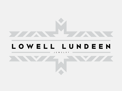 Lowell Lundeen V1 branding design logo typography
