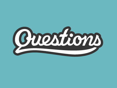 Questions Script cursive handdrawntype jessica tenuta packback script typography