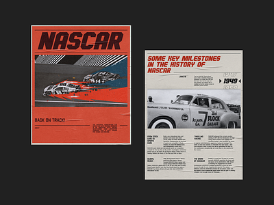 Nascar (new website 2020) nascar racing redesign typogaphy ui design ux ui ux design web design website design