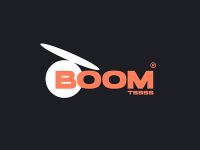 BOOM—TSSSS® Logo Animation animation app branding design icon logo minimal ui vector