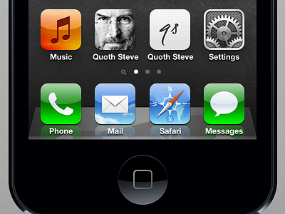 Quoth Steve - App Icons apps icons iphone quotes steve jobs