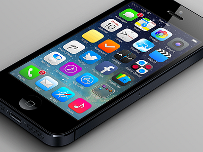 iOS 7 Refinements - Home apple apps icons ios ios 7 ios7 iphone