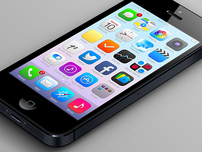 iOS 7 Refinements - Home Lite apple apps icons ios ios 7 ios7 iphone