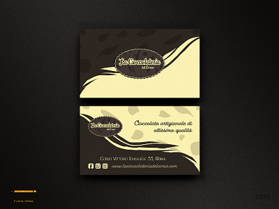 La Cioccolateria del Corso, Mockup.