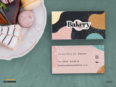 Bakery, cakes&more | Business card.