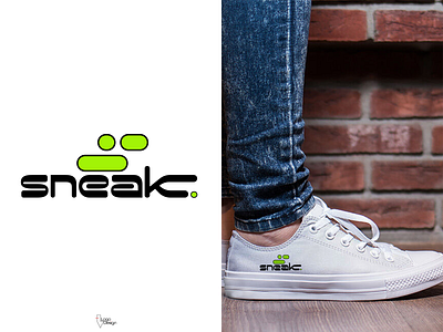 Sneaker Company Logo, Mockup.