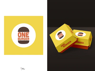 Burger Joint, Mockup. brand brand design brand identity branding burger burger logo daily logo challenge dailylogo dailylogochallenge design dlc fast food fastfood food hamburger logo logo design logodesign mockup packaging