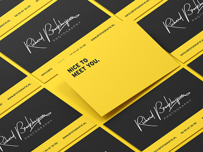 Brand Identity for Richard Broekhuijzen Fotografie brand book brand design brand identity brand identity design branding business card business card mockup design letterhead logo design social media templates