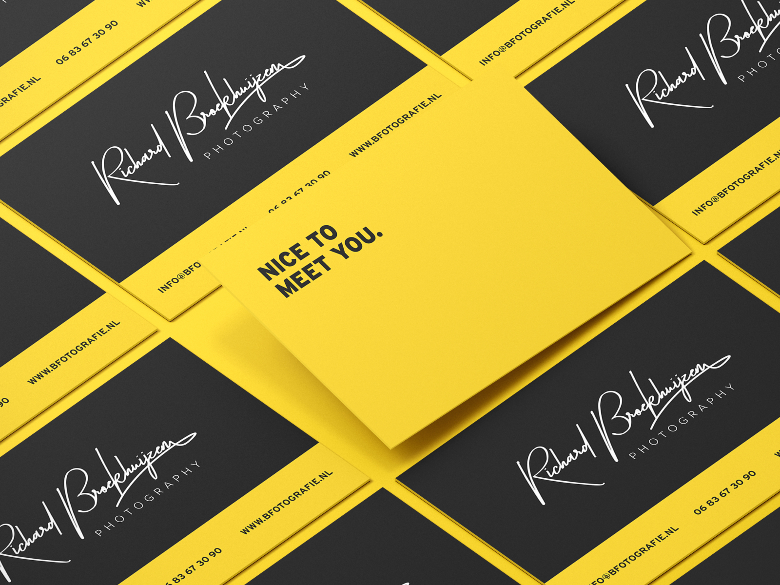 Brand Identity For Richard Broekhuijzen Fotografie By Studio Impaqt On Dribbble