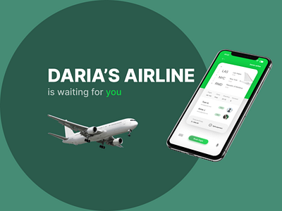 Mobile App of an Airline Company airlines app app app design design flight booking