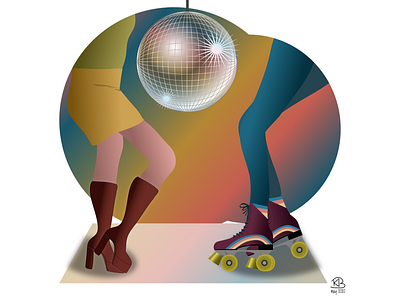 70’s roller disco