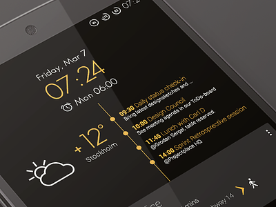 Android Homescreen - Holo UI