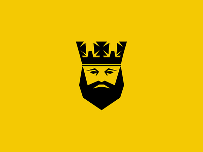 Logo for the King bold king logo yellow