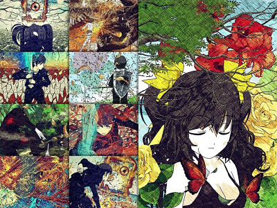 Artworks Preview anime artwork cartoon colorful comic drawing illustration manga