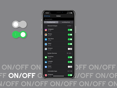 Daily UI #015- On/Off Switch