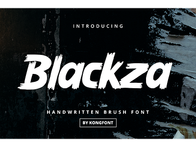 Blackza Font blackza branding brush decorative font handwritten logotype modern script