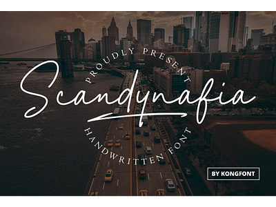 Scandynafia Font branding font handwritten logotype scandynafia script signature
