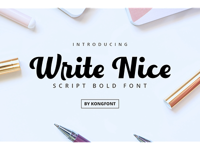 Write Nice designfont