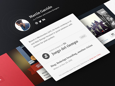 I hate my update! clean design merriweather portfolio redesign simple web