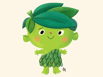 Toy Tuesday - Sprout cartoon figure green giant illustration mascot toy vinyl