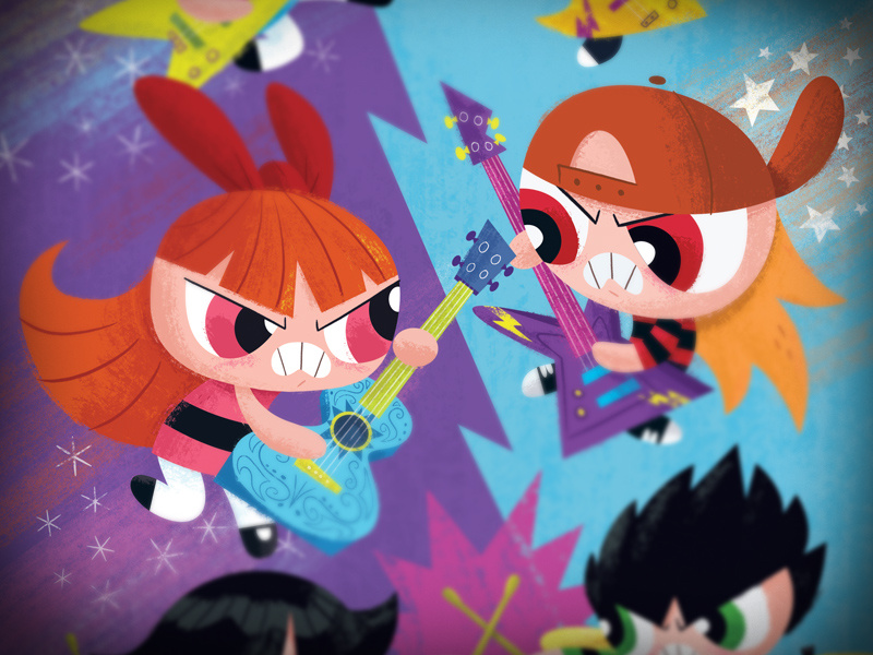 Powerpuff Girls #9 Variant Cover by Matt Kaufenberg on Dribbble