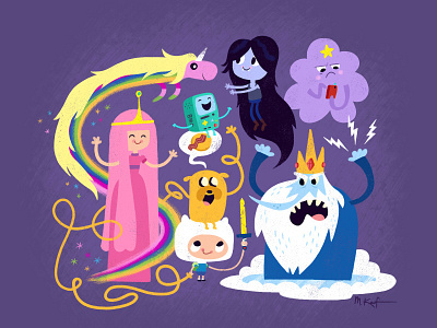 Adventure Time cartoon cartoon network character design fantasy illustration