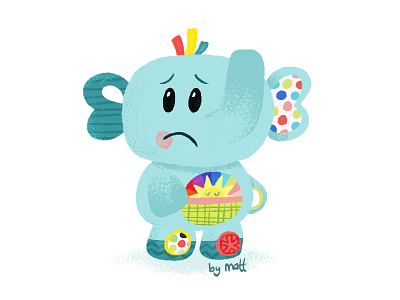 Playskool Elephant elephant illustration playskool toddler toy