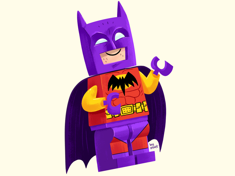 Lego Batman of Zur-En-Arrh by Matt Kaufenberg on Dribbble
