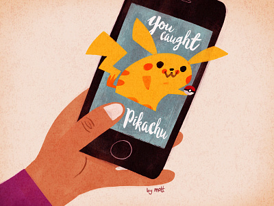 Gotta Catch Em All illustration nintendo pikachu pokemon video game vintage