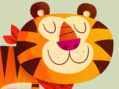 Tony the Tiger animal cartoon cereal illustration mascot tiger