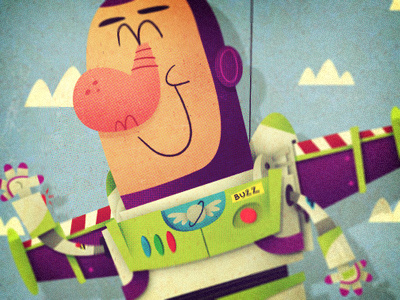 Buzz Lightyear 3d animation astronaut buzz lightyear cartoon disney illustration pixar spaceman toy story