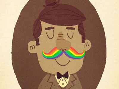 Rainbowstache